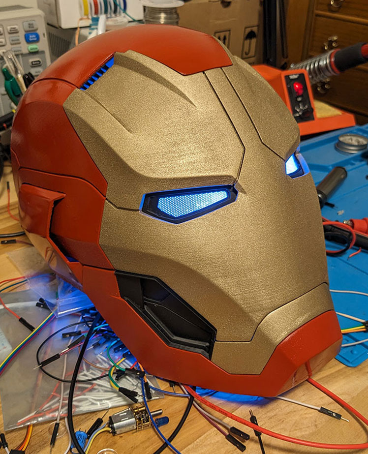 Advanced Iron Man Helmet